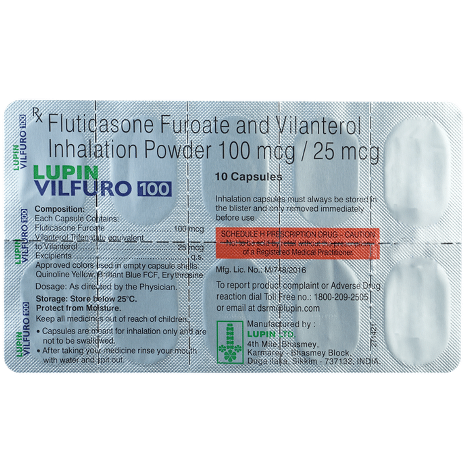 Lupin Vilfuro 100 Capsule