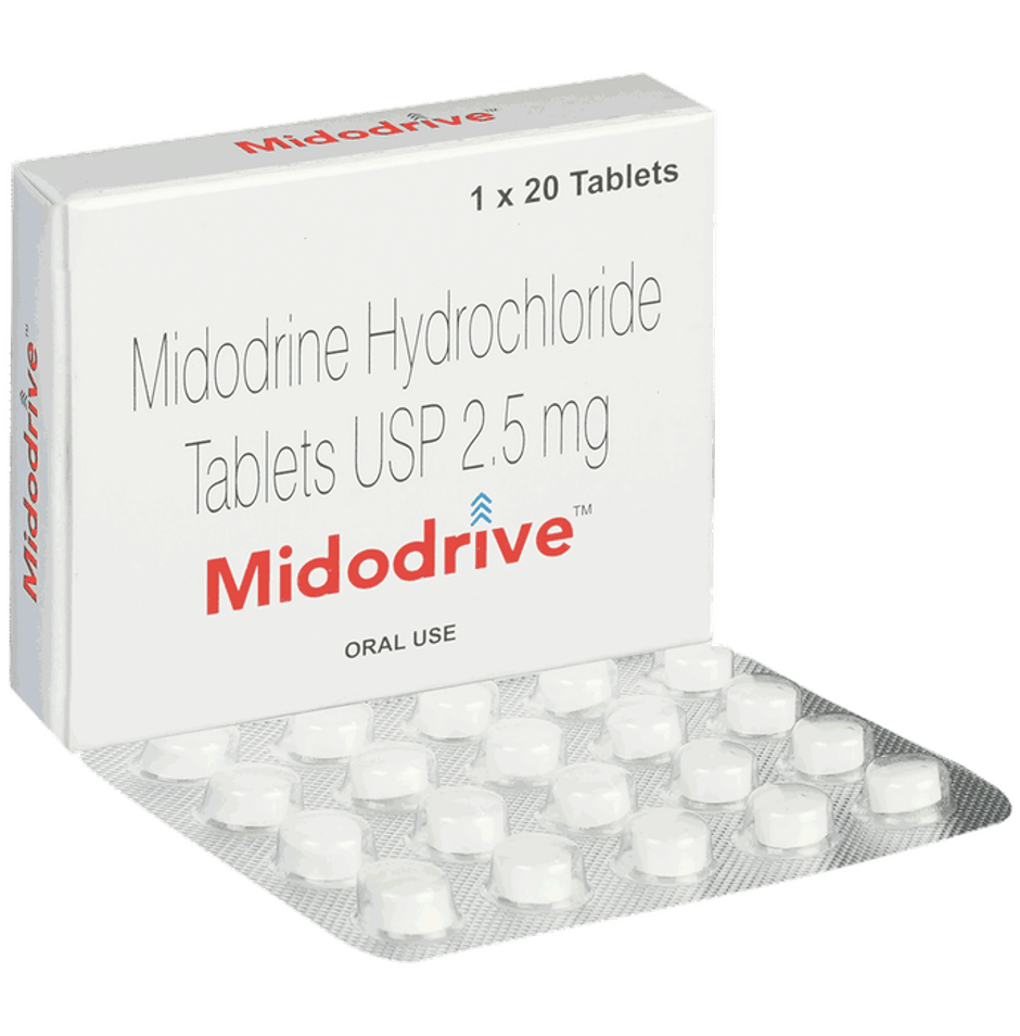 Midodrive 2.5mg Tablet