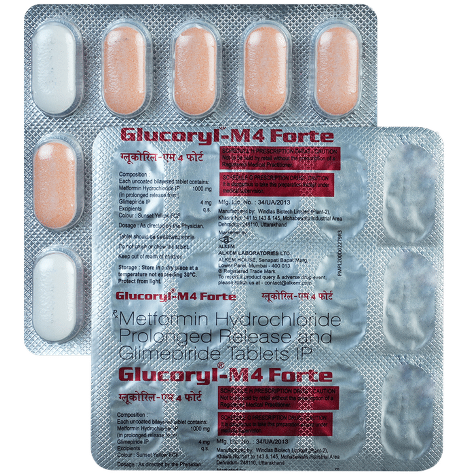 Glucoryl-M4 Forte Tablet PR 