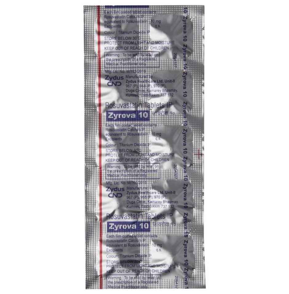 Zyrova 10 Tablet