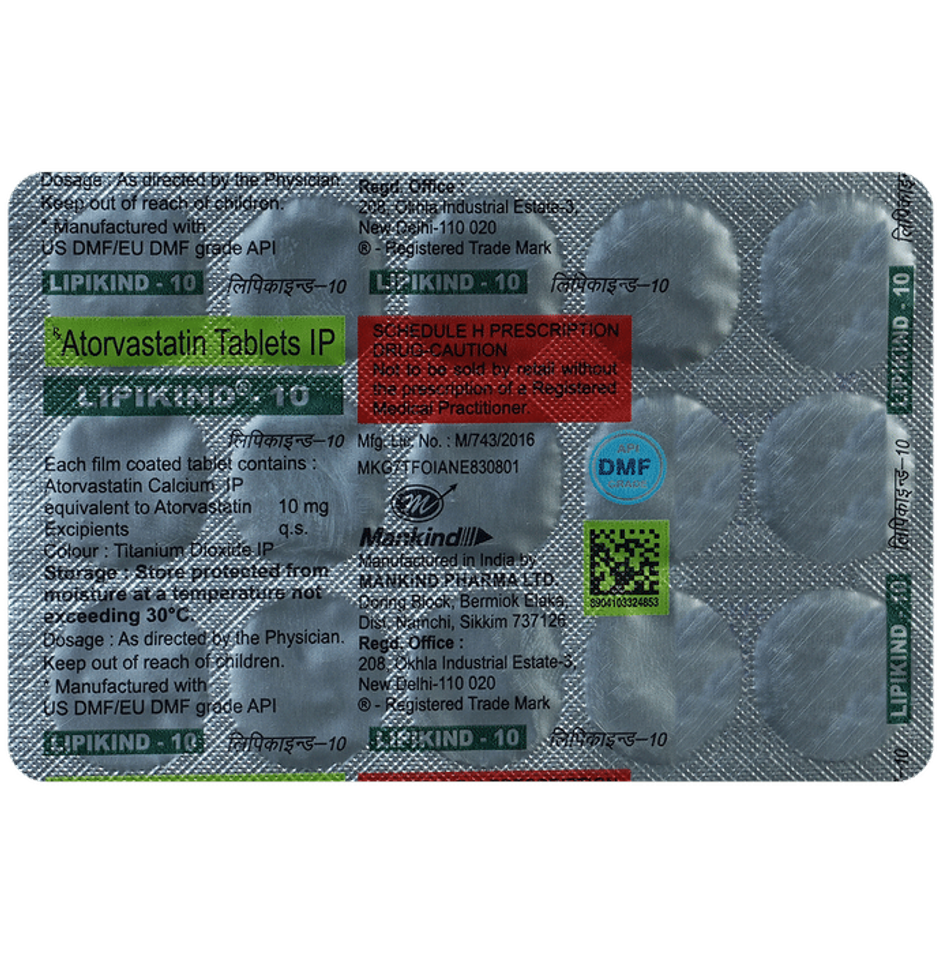 Lipikind-10 Tablet