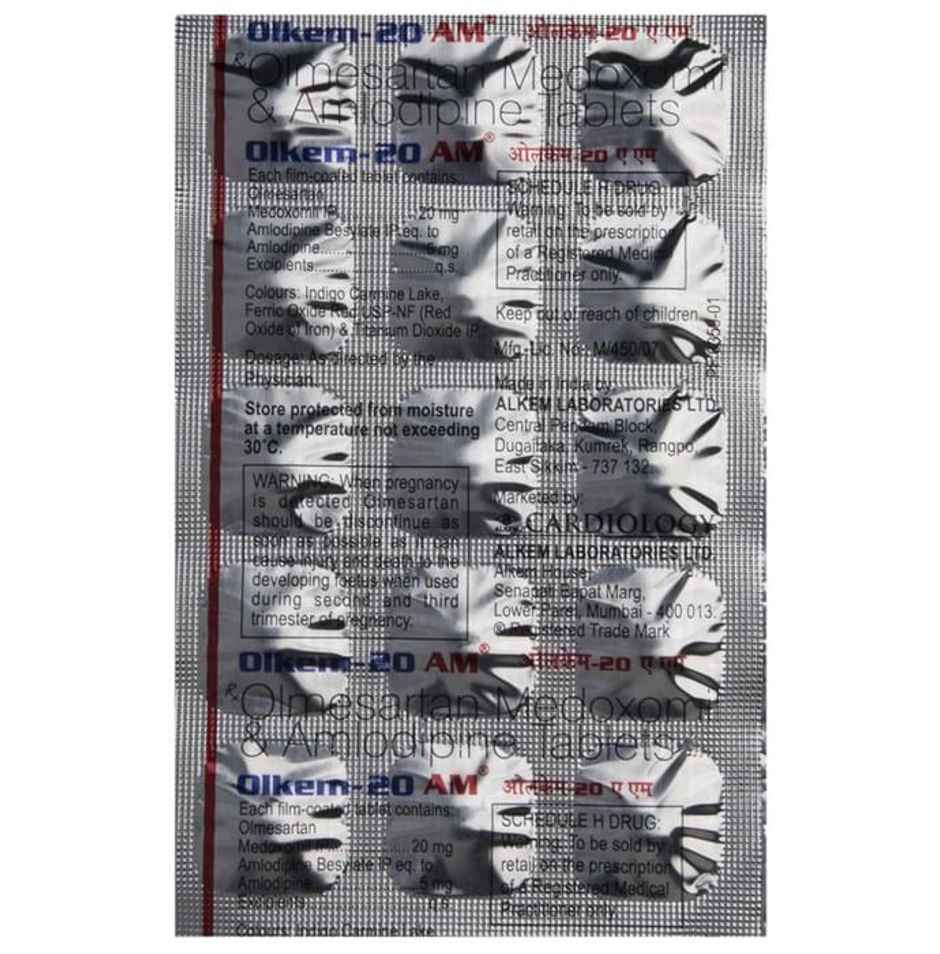 Olkem-20 AM Tablet