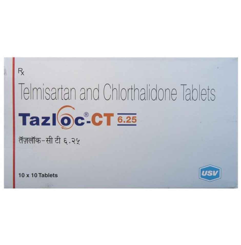 Tazloc-CT 6.25 Tablet