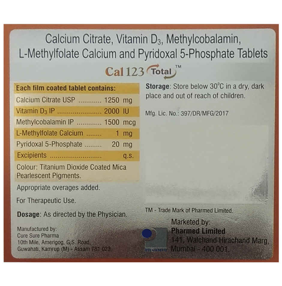 Cal 123 Total Tablet