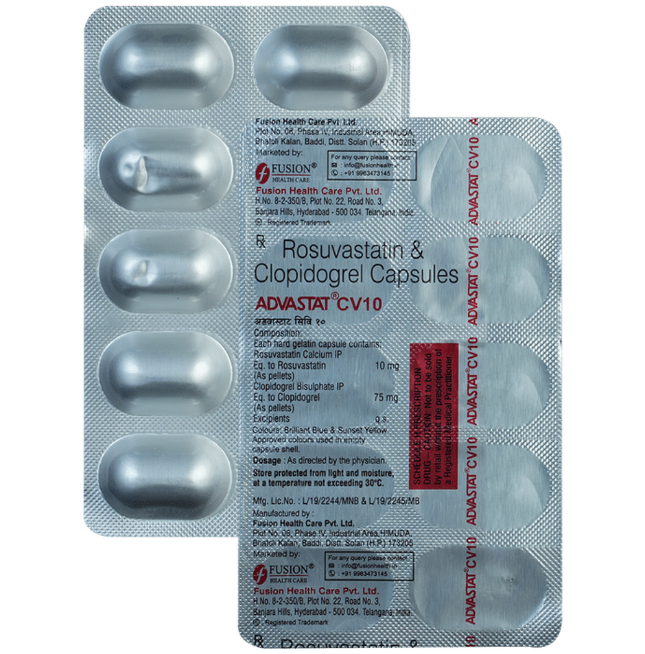 Advastat CV 10 Capsule