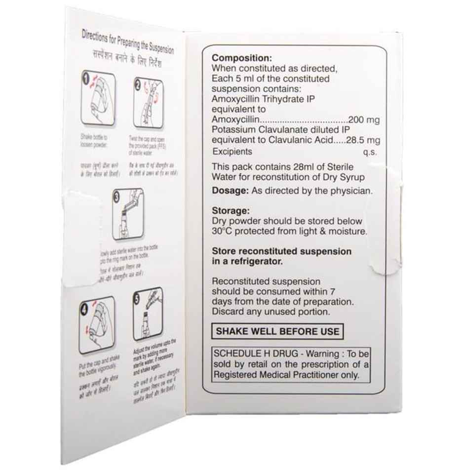 Moxclav BD 228.5mg Powder for Oral Suspension