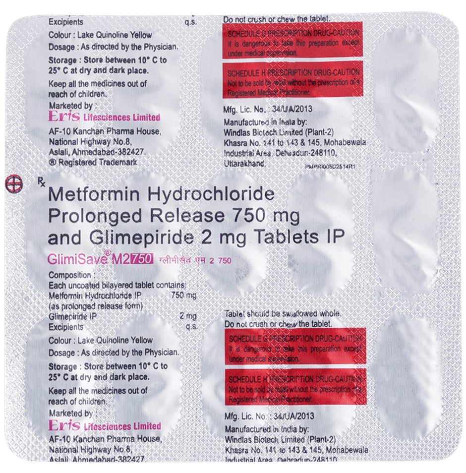 Glimisave M2 750 Tablet PR