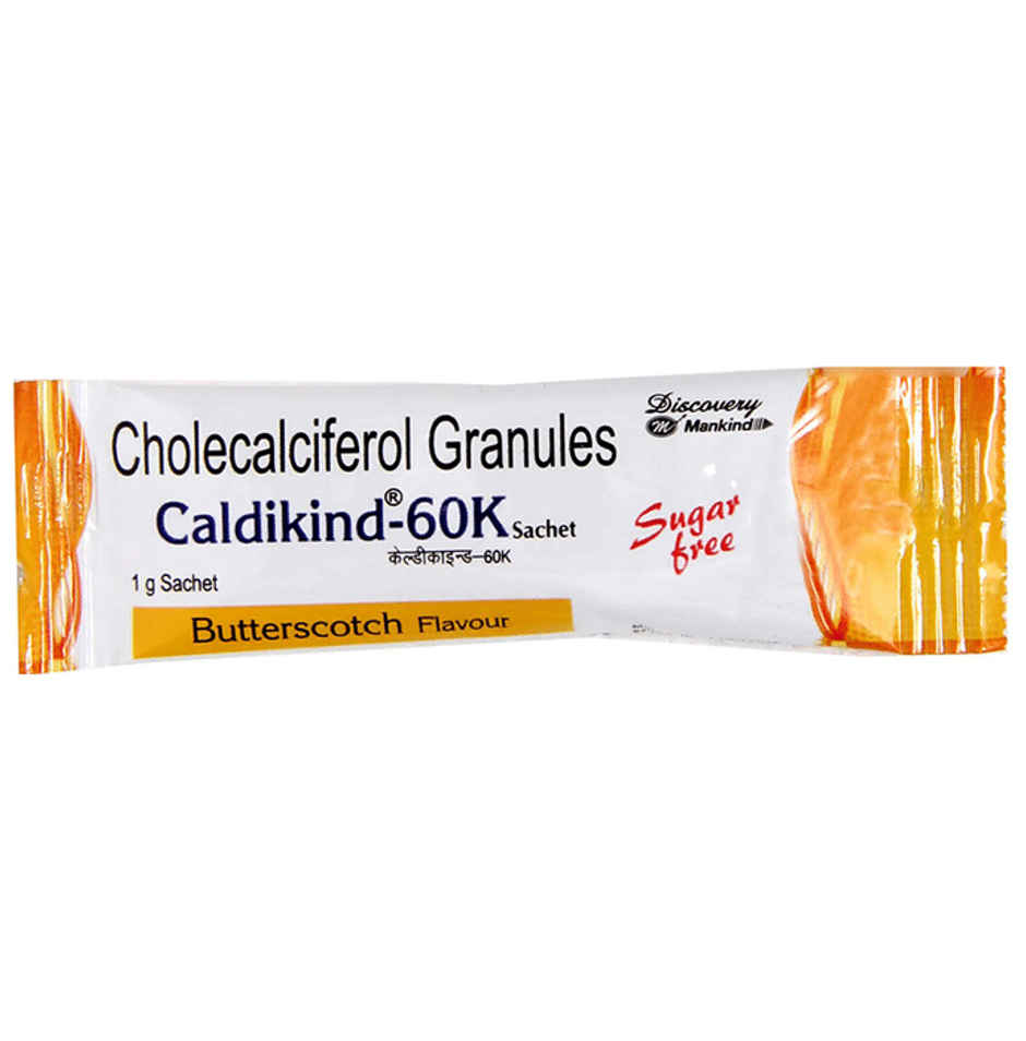 Caldikind-60K Butterscotch Flavour Sugar Free Sachet