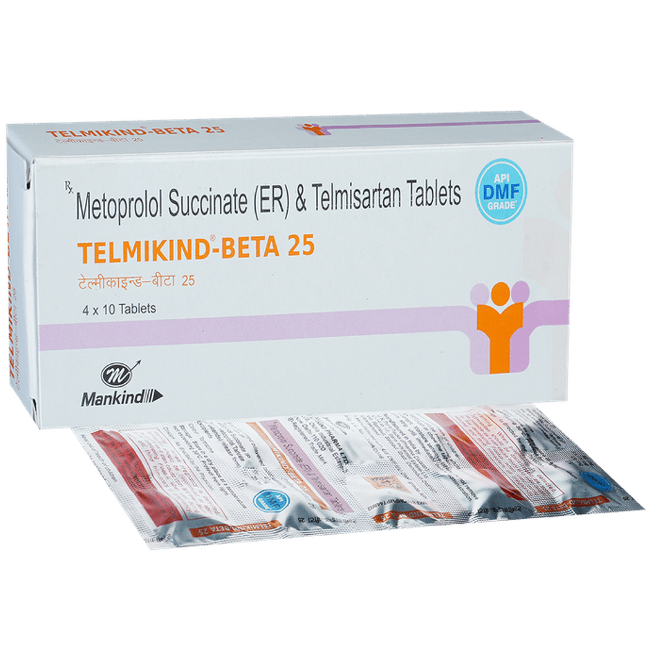 Telmikind-Beta 25 Tablet ER