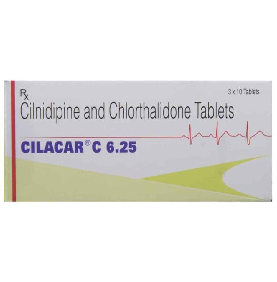 Cilacar C 6.25 Tablet