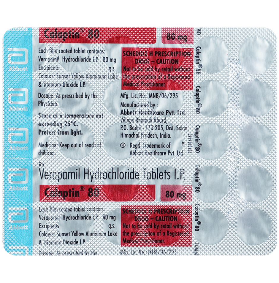 Calaptin 80 Tablet