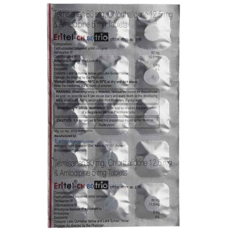 Eritel-CH 80 Trio Tablet