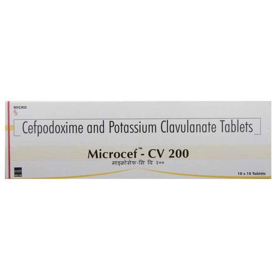 Microcef-CV 200 Tablet