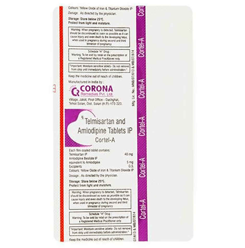Cortel-A Tablet