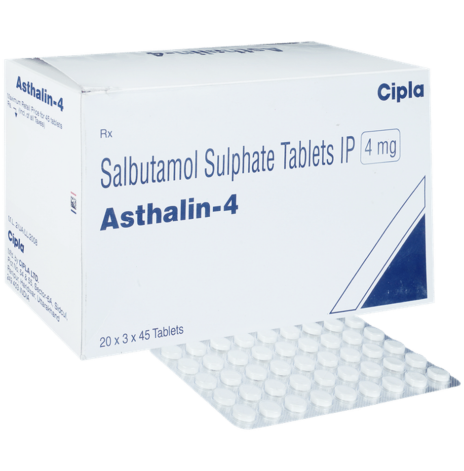 Asthalin-4 Tablet