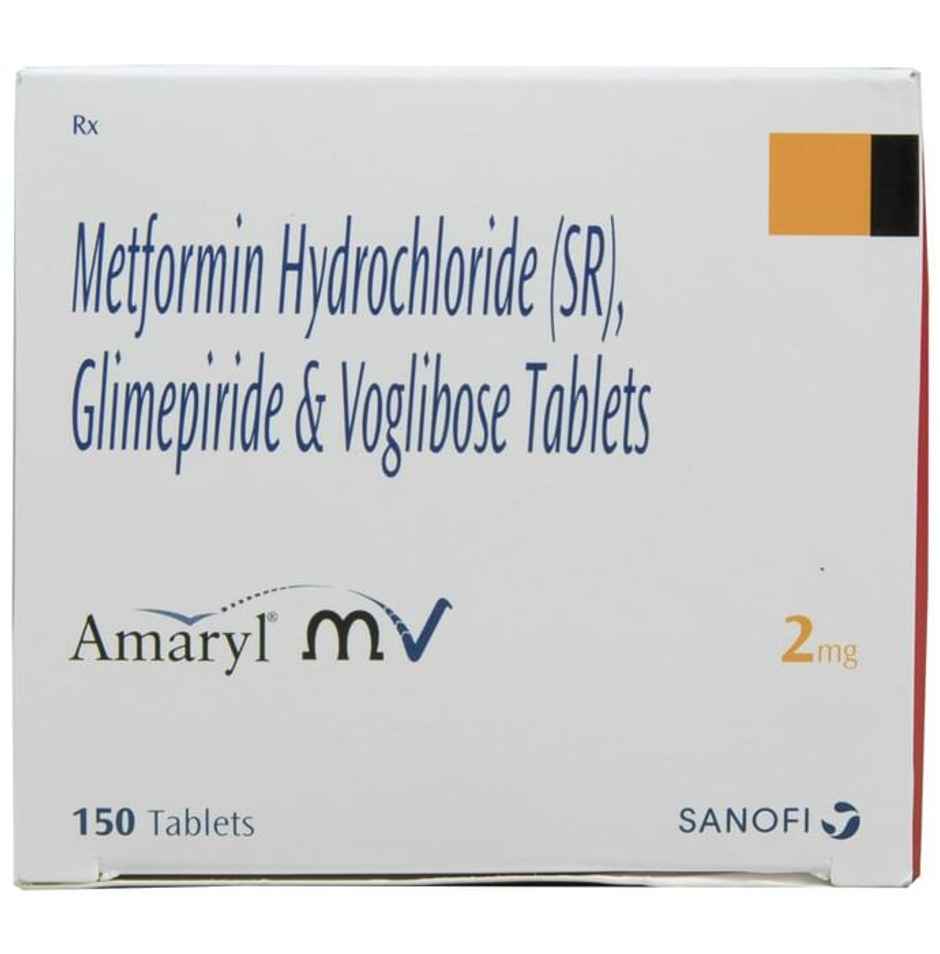 Amaryl MV 2mg Tablet SR
