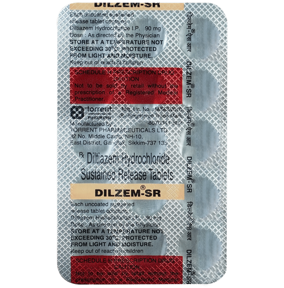 Dilzem-SR 90mg Tablet