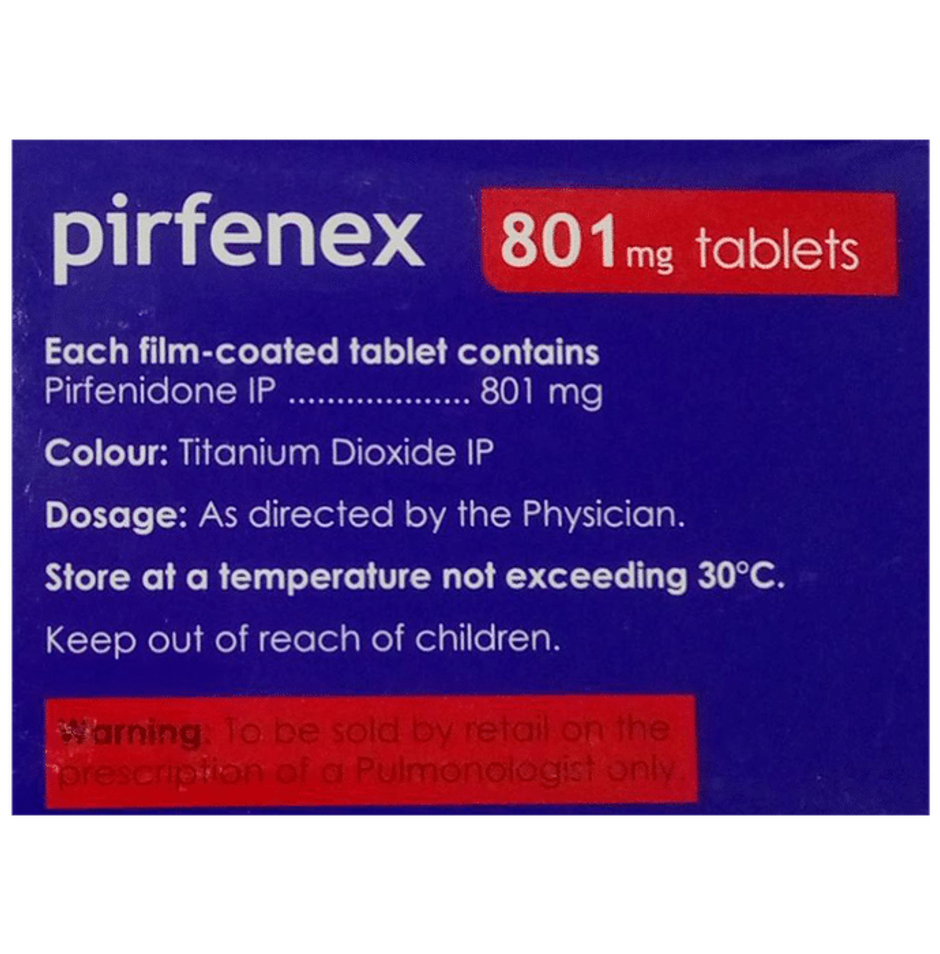 Pirfenex 801mg Tablet