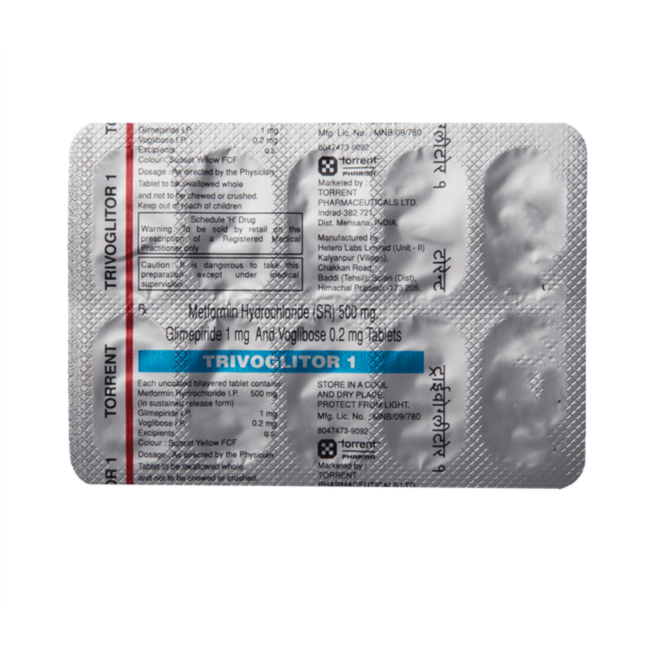 Trivoglitor 1 Tablet SR