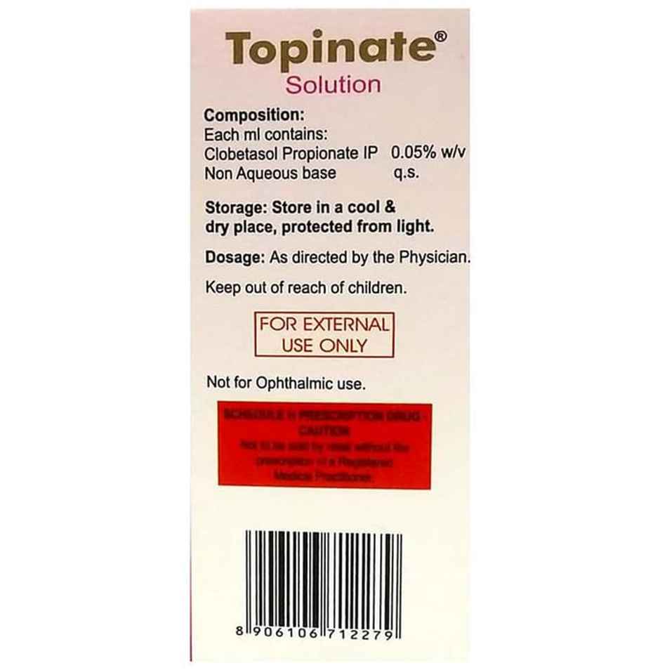 Topinate Topical Solution