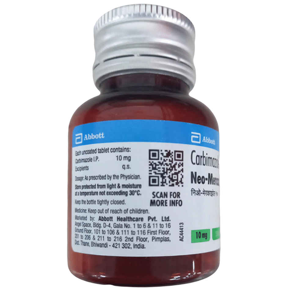 Neo-Mercazole 10 Tablet