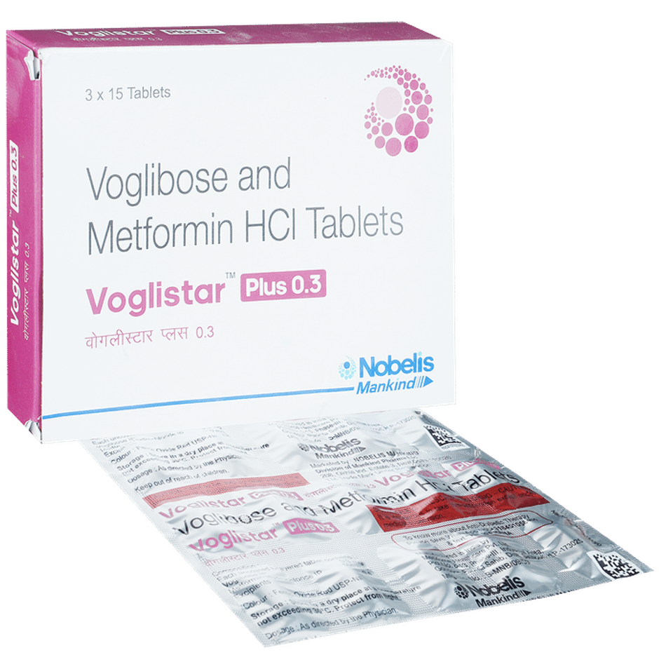 Voglistar Plus 0.3 Tablet