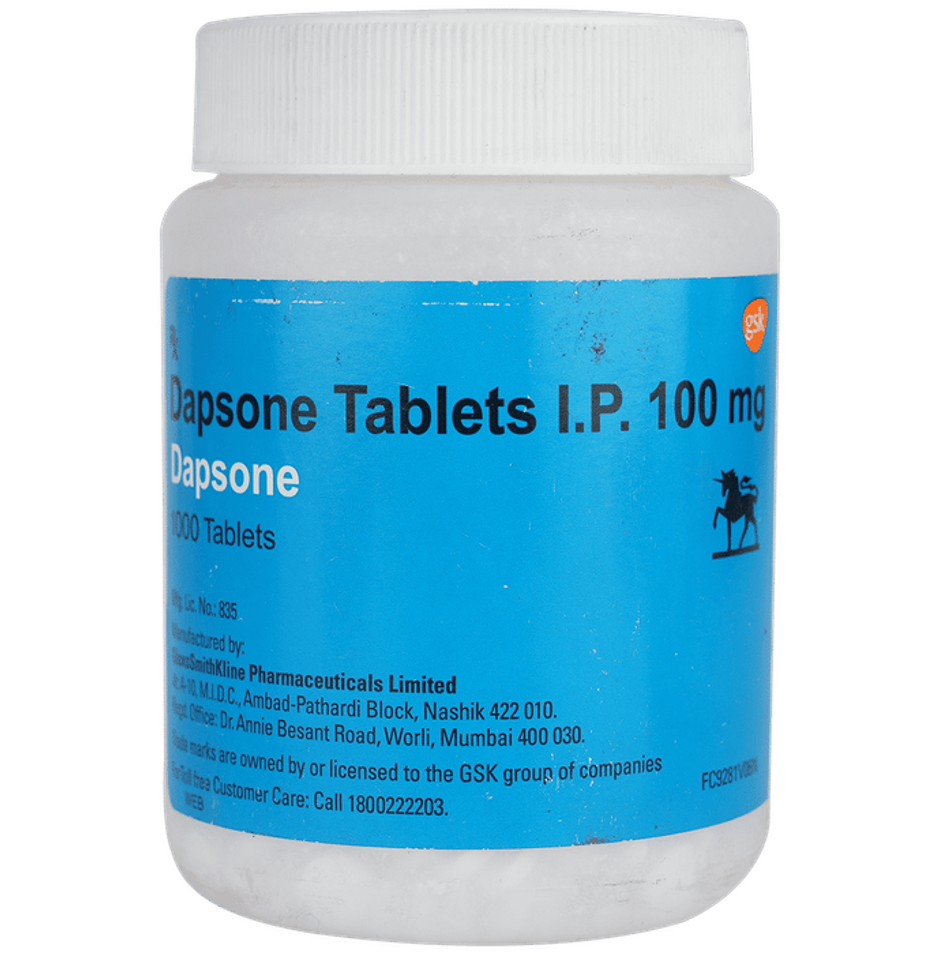 Dapsone 100mg Tablet