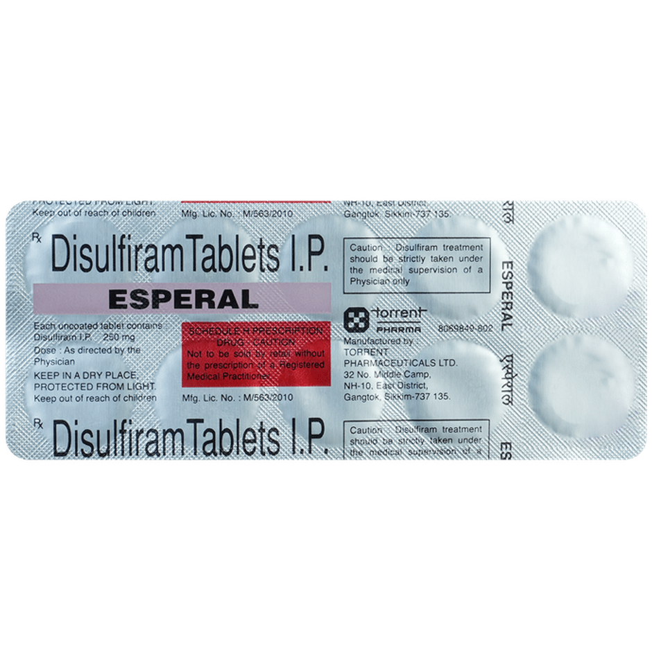 Esperal 250mg Tablet
