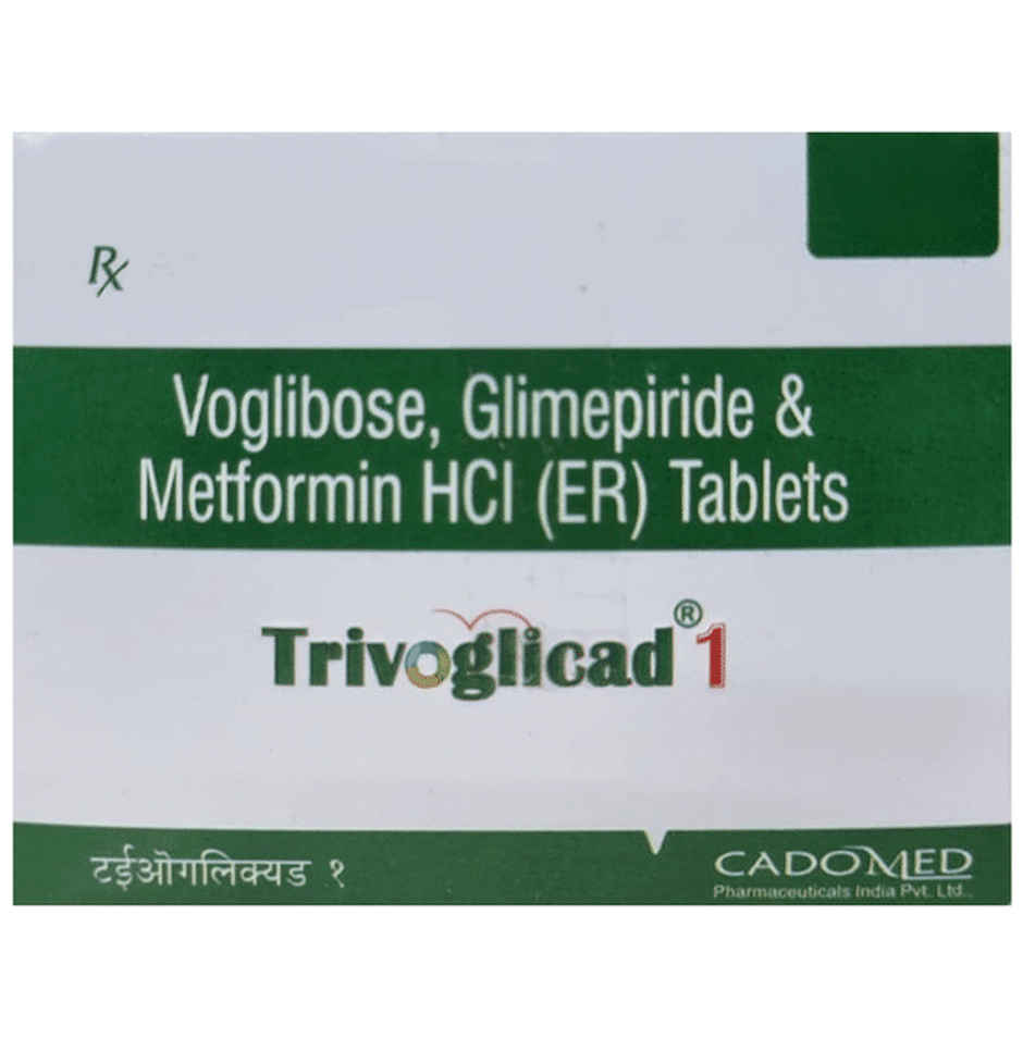 Trivoglicad 1 Tablet ER