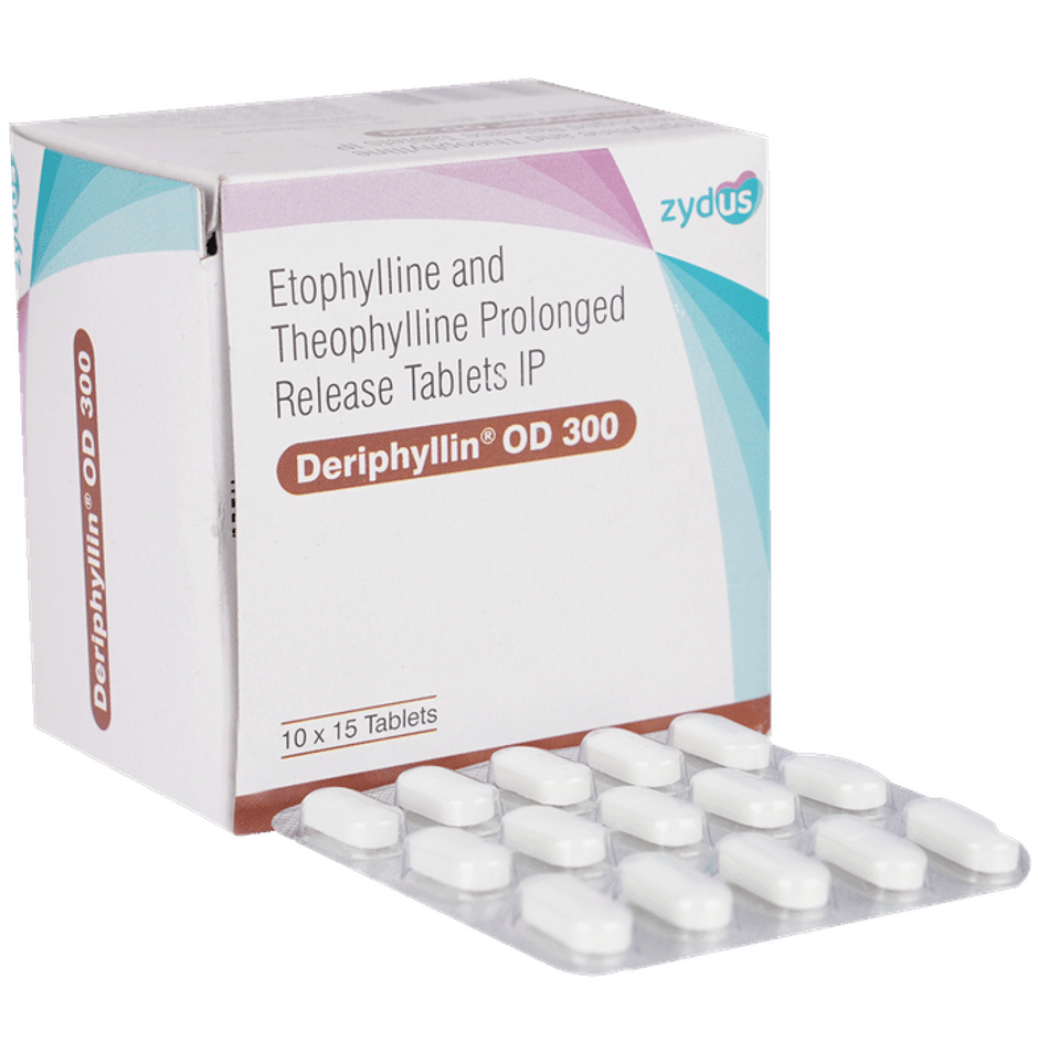 Deriphyllin OD 300 Tablet PR