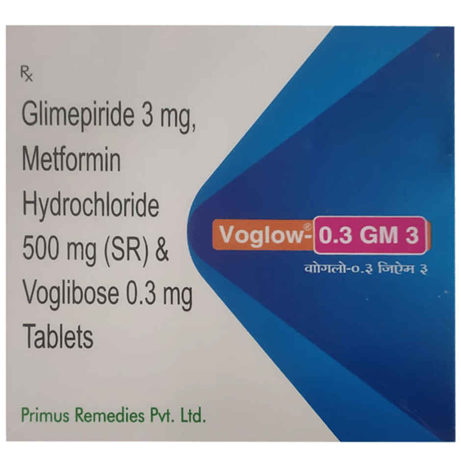 Voglow 0.3 GM3 Tablet SR