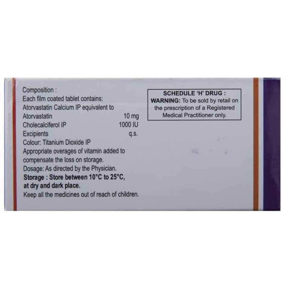 Atorsave D 10 Tablet