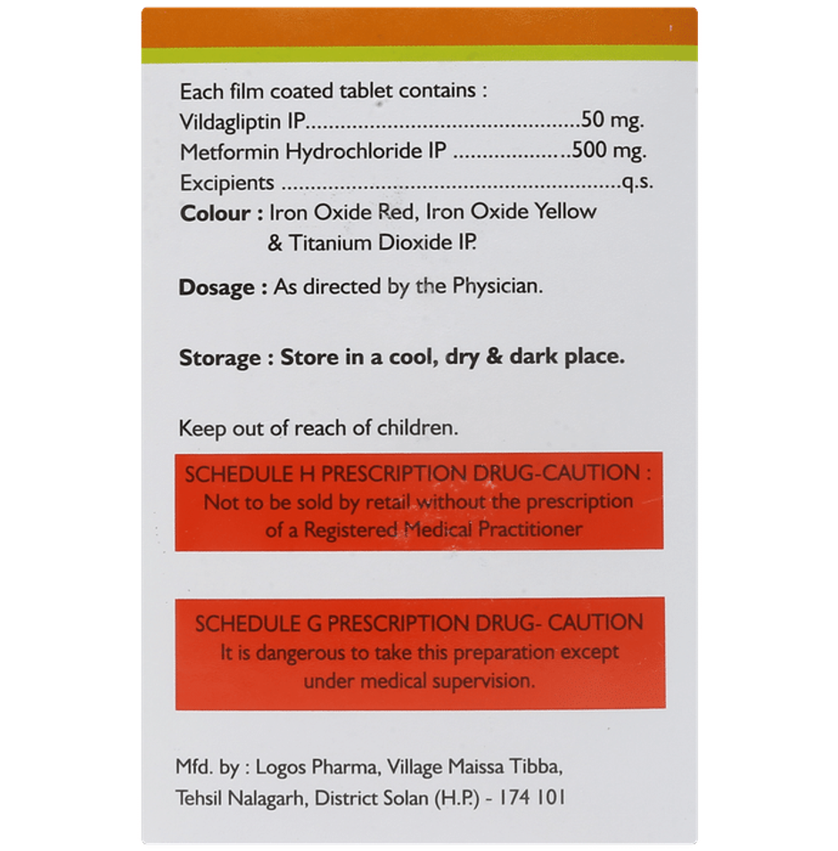 Vildact-M 500mg Tablet
