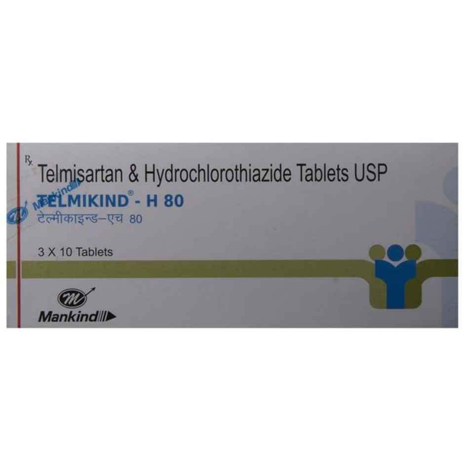 Telmikind-H 80 Tablet