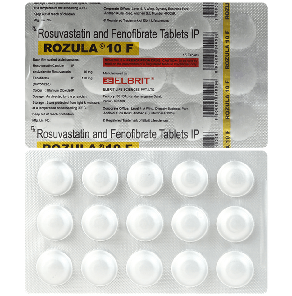 Rozula 10 F Tablet