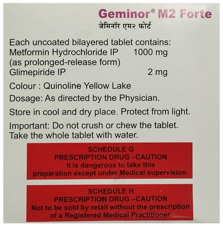 Geminor M2 Forte Tablet PR