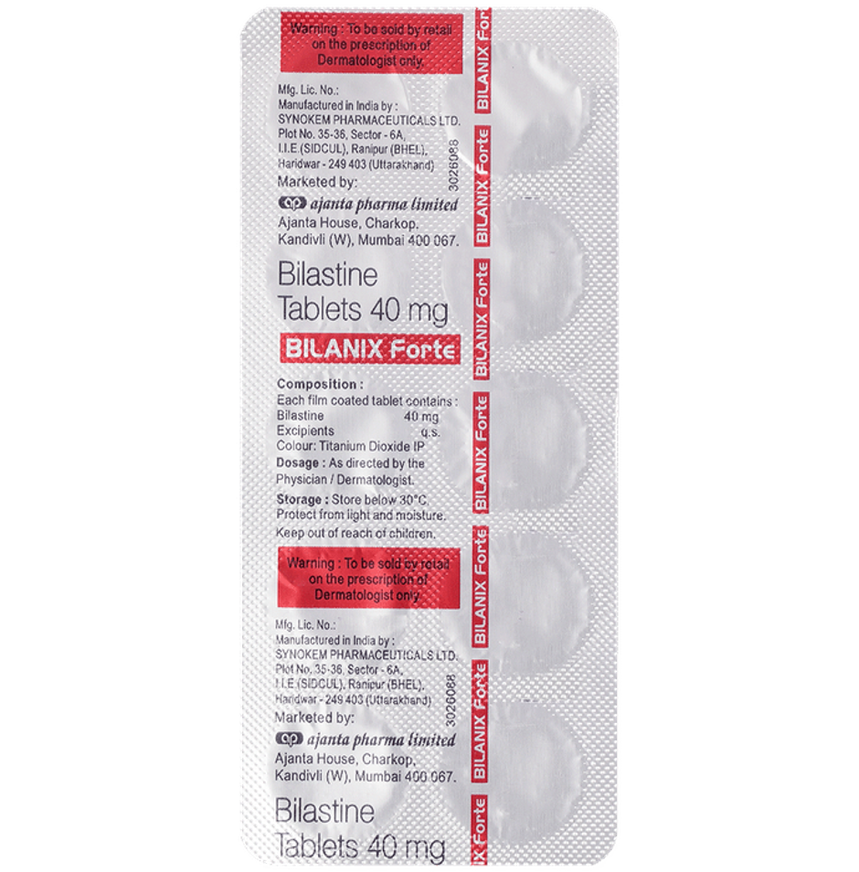 Bilanix Forte 40mg Tablet