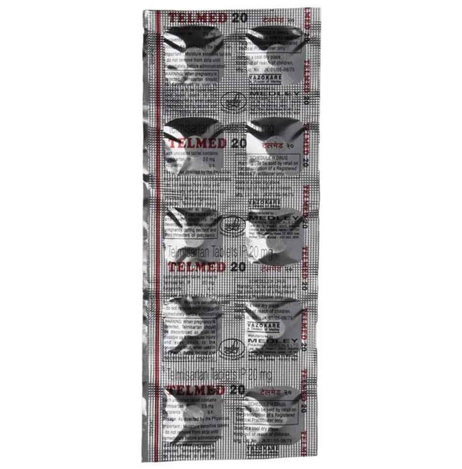 Telmed 20 Tablet