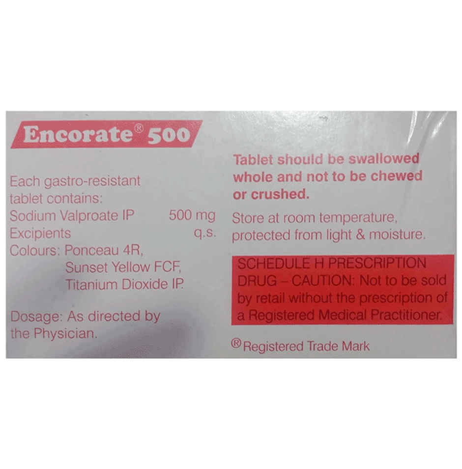 Encorate 500 Tablet