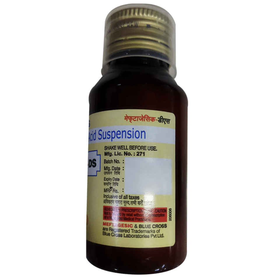 Meftagesic DS Delicious Mango Flavour Oral Suspension