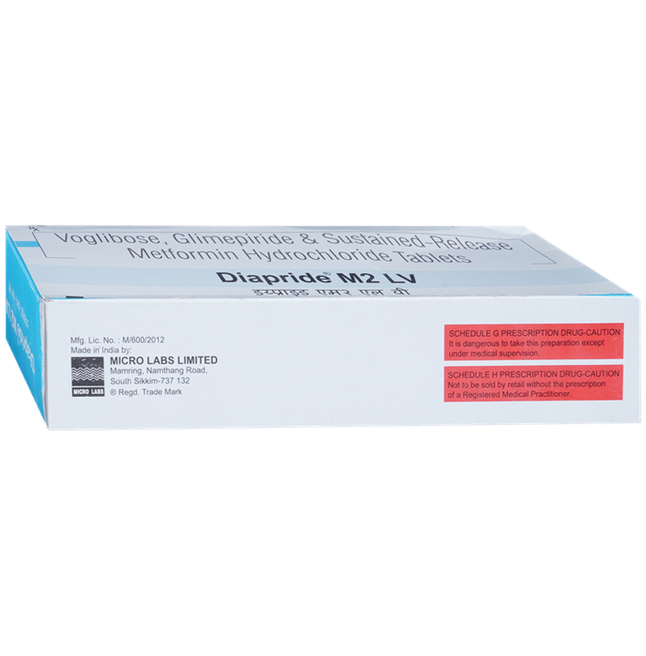 Diapride M2 LV Tablet SR