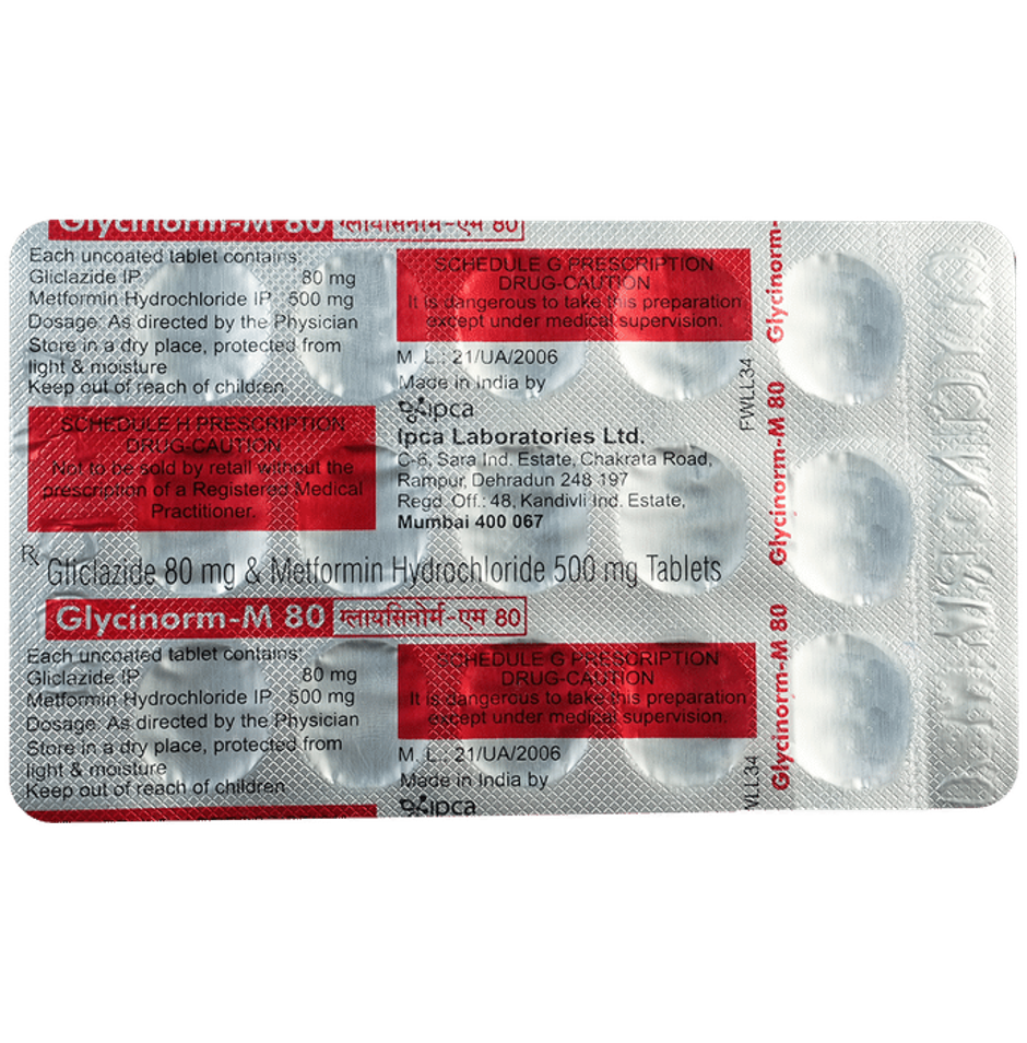 Glycinorm-M 80 Tablet