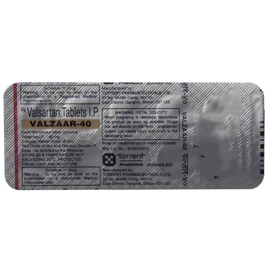 Valzaar-40 Tablet