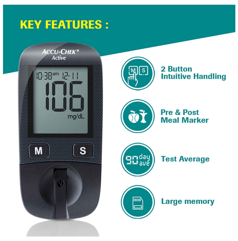 Accu-Chek Active Blood Glucose Monitor