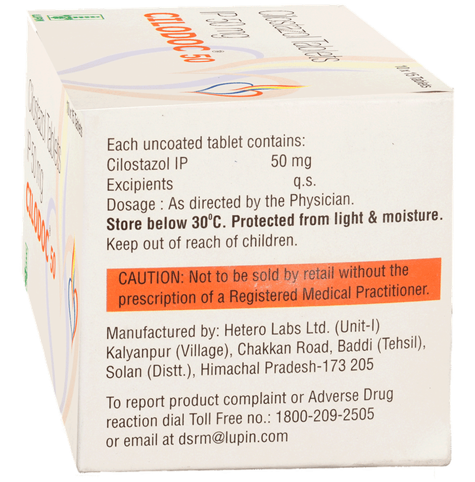 Cilodoc 50 Tablet
