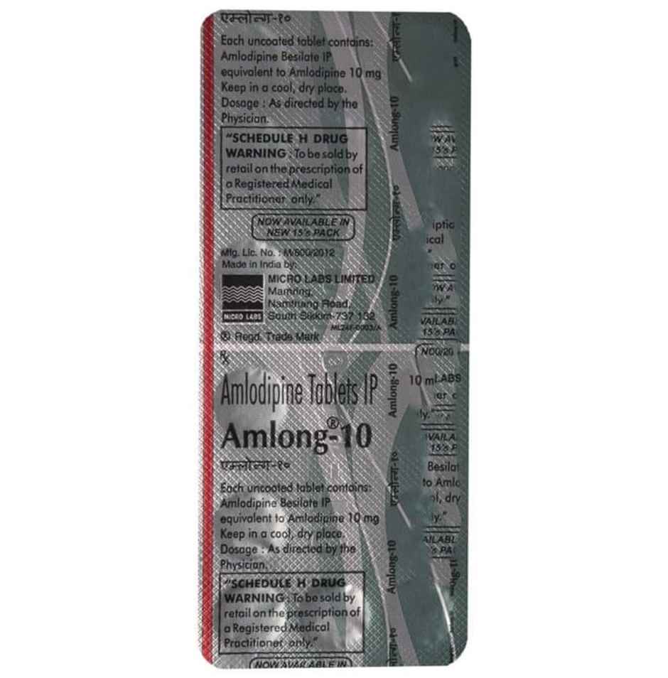 Amlong-10 Tablet