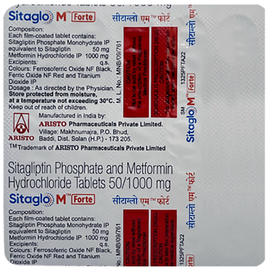 Sitaglo M Forte Tablet