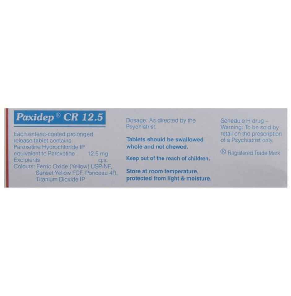 Paxidep CR 12.5 Tablet