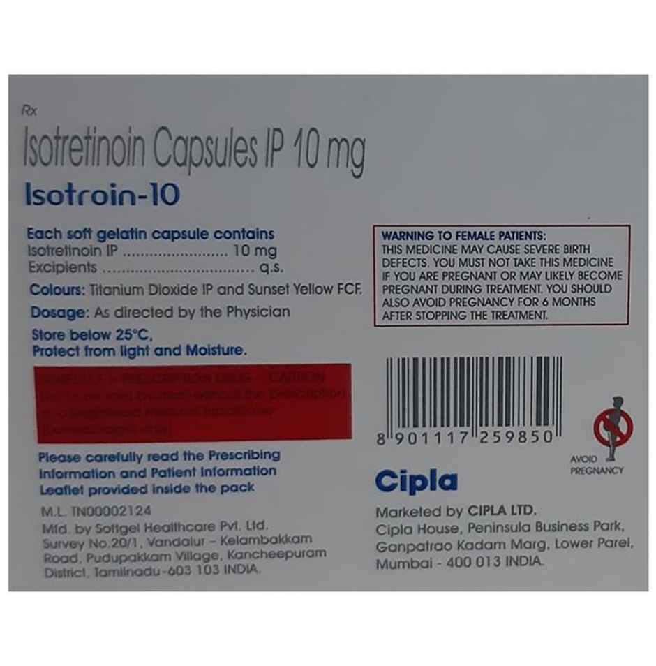 Isotroin-10 Capsule