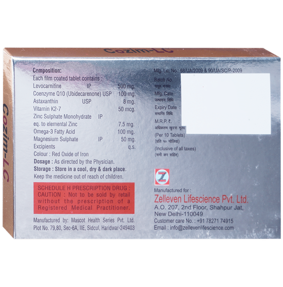 Cozim-LC Tablet